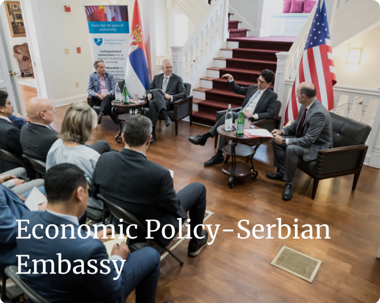 Economic Policy Serbian Embassy